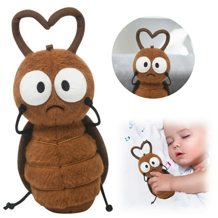 Plush Toys Stuffed Animals Realistic Cockroach Prank Joke For Halloween Party And Funny Surprise Dolls & Accessories(Brown-24Cm)