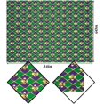thumbnail image 3 of Mardi Gras Tablecloth New Orleans Masquerade Carnival Holiday Party Decoration Fleur De Lis Mask Kitchen Dining Room Table Cloth Cover-60×84inch, 3 of 5