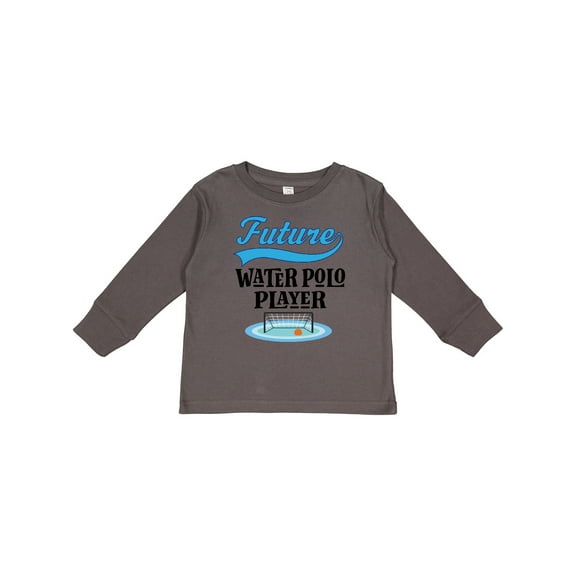 Inktastic Future Water Polo Player Gift Boys Long Sleeve Toddler T-Shirt