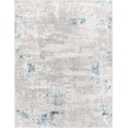thumbnail image 7 of Hauteloom Findon Living Room, Bedroom Area Rug - Contemporary - Teal, Pale Blue, Charcoal - 7'10" x 10', 7 of 7