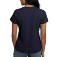thumbnail image 2 of CafePress - Ghost With A Funny Face Women's V Neck T Shirt - Women's V-Neck Dark T-Shirt, 2 of 4