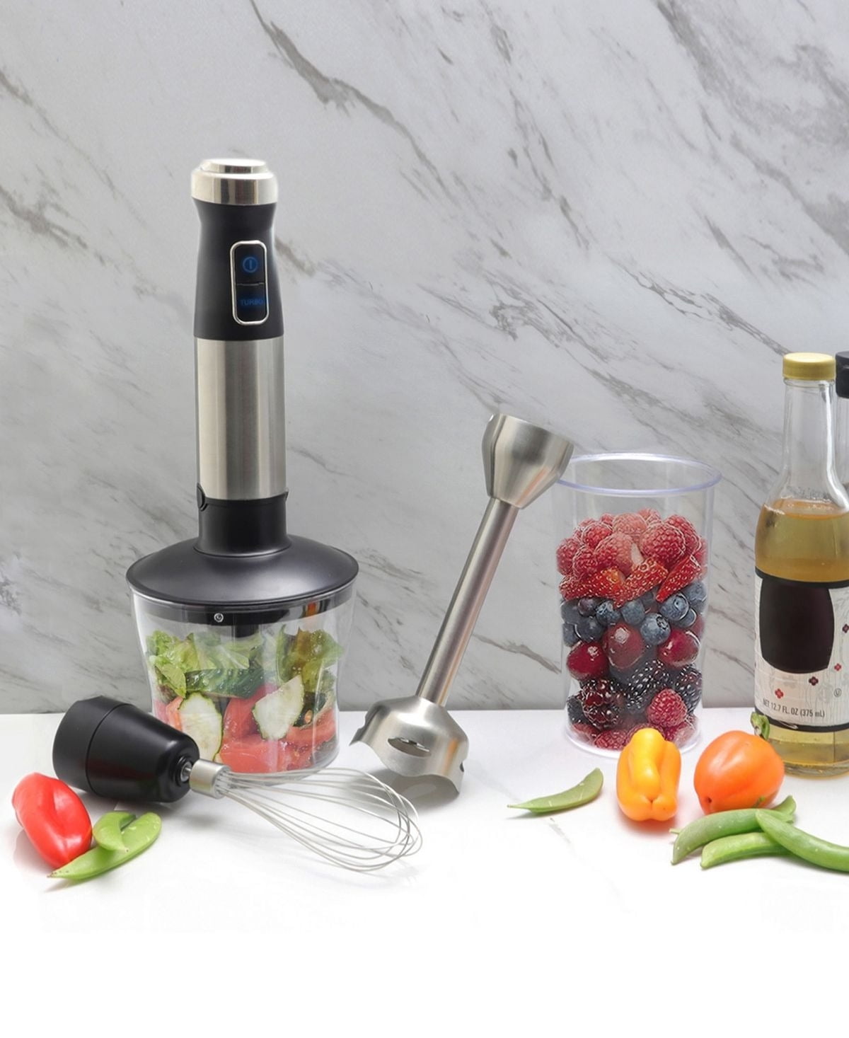4 in 1 Multipurpose Immersion Hand Blender with Speed Control