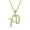 B, variant on Unisex Hip Hop XO Letter Pendant Necklace - Alloy Material, Fashion Accessory for Men and Women, Holiday Party Decor