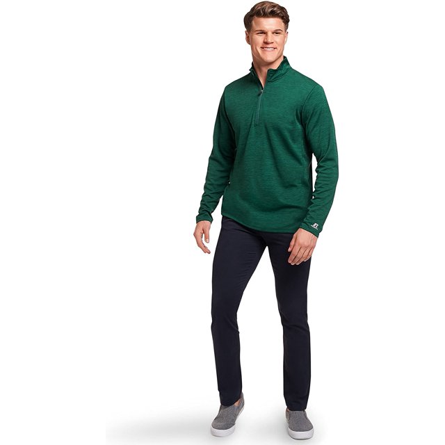 Russell Men's Dri Power Lightweight 1/4 Zip Pullover