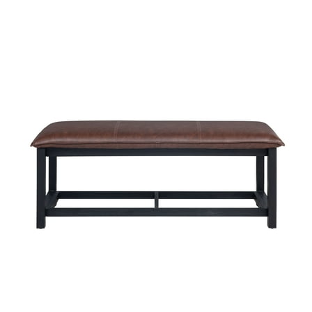 Abrielle Pillow Top Bench Chestnut