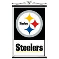 thumbnail image 5 of NFL Pittsburgh Steelers - Logo 21 Wall Poster with Magnetic Frame, 22.375" x 34", 5 of 5