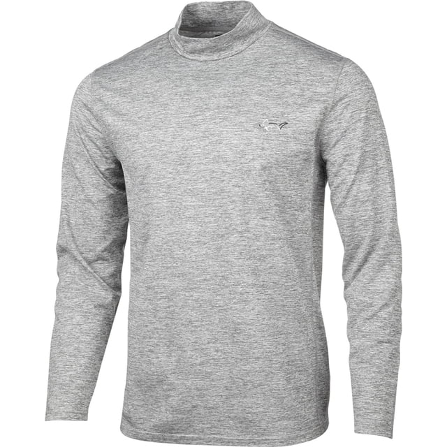 Greg Norman Rapiheat Camiseta básica para hombre, gris, grande