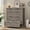 Grey, variant on SEDETA File Cabinet with 5 Wood Drawers, Farmhouse Filing Cabinet for Home Office, Wood Office File Cabinets for Letter/Legal/A4 Size, Lateral File Cabinets with Printer Stand, White