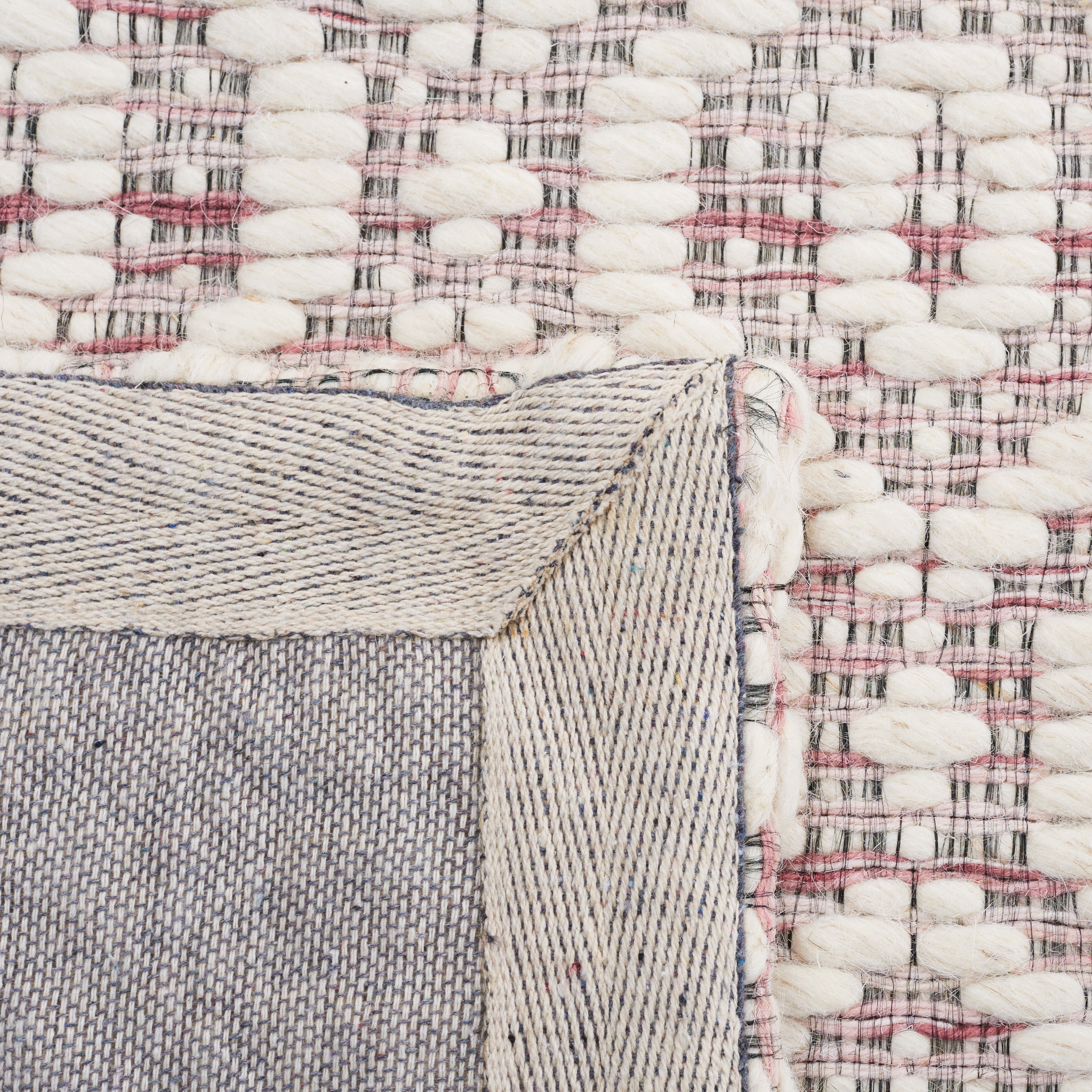 SAFAVIEH Marbella Fabiana Geometric Area Rug, Pink/Ivory, 5' x 8'