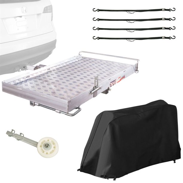500lb Capacity TiltARack Wheelchair Carrier Bundle