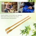 thumbnail image 3 of 2 Pack Longer Handle Bamboo Back Scratcher 17in, Traditional Finger-Like Bamboo Wooden Body Massager for Scratching Itches, Natural and Healthy, 3 of 7