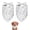 White Sun Moon, variant on Dog Bandana 2 Pack,White Sun Moon Cloud Planet Star Pattern Bandanas for Dogs,Cat Bandana,Small/ Large Dog Bandana 2 Size,Dog Bandanas Girl Boy