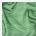 thumbnail image 4 of Soimoi Green Heavy Canvas Fabric Fleur_de_lis Damask Print Sewing Fabric Yard 58 Inch Wide, 4 of 6