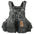 thumbnail image 2 of Vests,Superior 209lb Safety Breathable Padded Safety Waistcoat Utility Breathable Padded Superior Utility Vest Padded Superior 209lb Floatation Vest With Flotation, 2 of 6