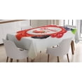 thumbnail image 1 of Fruit Tablecloth, Cherry Blueberries Raspberry and Strawberry Composition Healthy Ingredients Summer, Rectangular Table Cover for Dining Room Kitchen, 60 X 90 Inches, Multicolor, by Ambesonne, 1 of 3