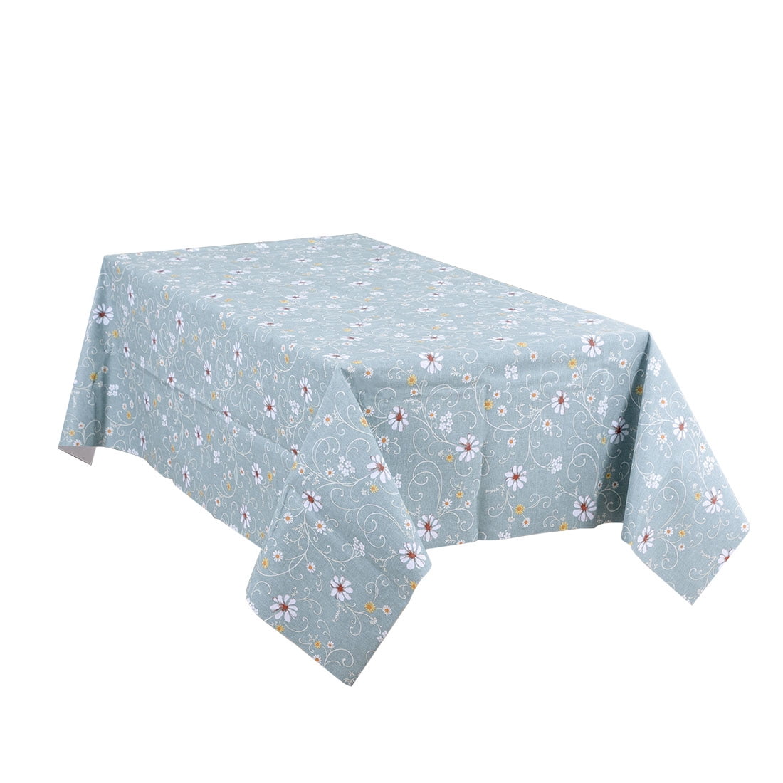 Small Grey Polka Dot Spots Tablecloth Vinyl Oil Cloth PVC Fabric Material