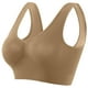 thumbnail image 4 of Xihbxyly Sujetador Deportivo Sin Costuras, Top de Yoga Sin Aros con Almohadillas Extraíbles, Tejido Ligero y Transpirable, Ideal para El Verano, Ideal para El Ejercicio Diario, Diseñado para Mujeres, 4 of 4