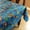 Dark Blue, variant on Poly-Cotton Tablecloth Animal Print Fish Aquarium (36" x 36", Dark Blue)