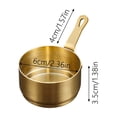 thumbnail image 3 of SIfdSeng Stainless Steel for Saucepan Small Milk with Long Handle for Home Kitchen Cooking Coffee Butter, 3 of 4