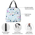thumbnail image 4 of Raining Rainbow Lunch Bag Reusable Insulated Lunch Box Large Capacity Meal Tote for Women Men Cooler Bag Waterproof Tote Bag for Travel Picnic Hiking Work, 4 of 7