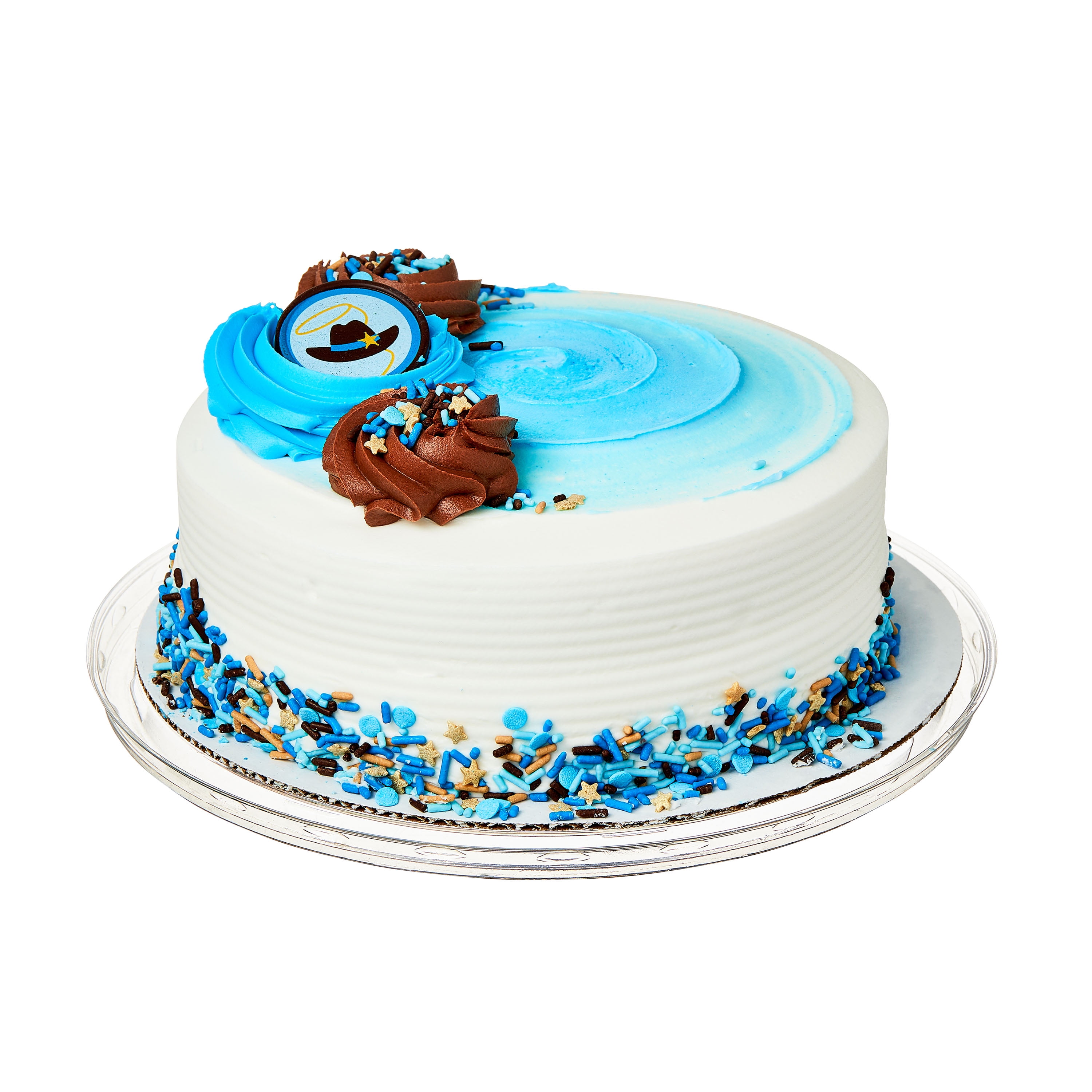 Freshness Guaranteed 7-Inch Color Blast Rodeo Cake, 34 oz (Refrigerated)
