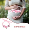 thumbnail image 2 of YSNOOWE Pregnancy Belly Belt with Flower Design Fine Texture and Simple Elegant Look, 2 of 4