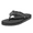 BLACK/GREY, variant on Men's Thong Flip Flops Sandals Comfortable Light Weight Beach Sandal