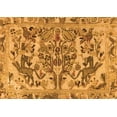thumbnail image 1 of Ahgly Company Indoor Rectangle Animal Orange Traditional Area Rugs, 5' x 7', 1 of 1
