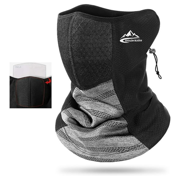 YANSION Winter Windproof Mask Neck Gaiters Balaclavas for Men Women Half Face Cover Running Skiing Snowboarding Motorcycle Riding