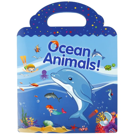 Niyofa Sticker Book for Kids Reusable Scenes Stickers Book Static Sticker Toddler Learning Toys for Toddler Age 1-3 Year Old