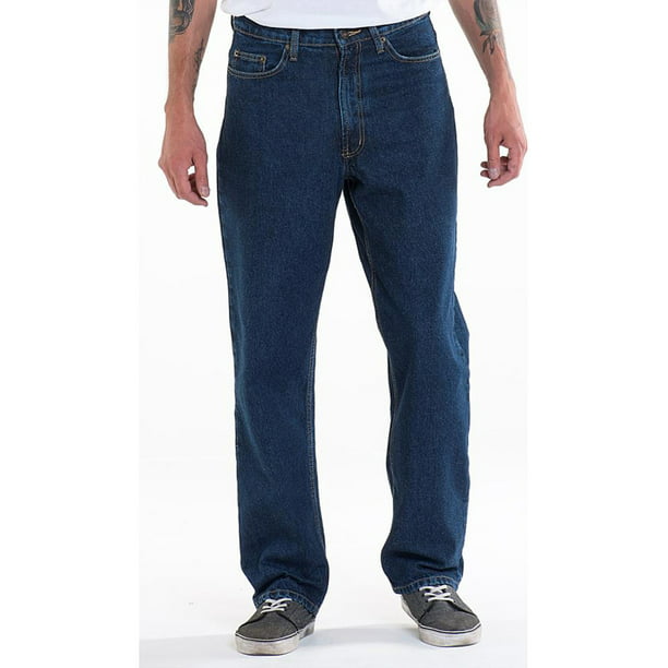 full blue big and tall relaxed fit jean ( 54w x 28l) - Walmart.com