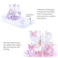 thumbnail image 3 of Tarjeta De Felicitación Del Día De San Valentín Flying Butterfly Flower Basket Bendición Pop Up Card Escultura De Papel 3D Regalo Creativo Aniversario Tarjeta De Carta De Cumpleaños Advancent HA027145-02, 3 of 7