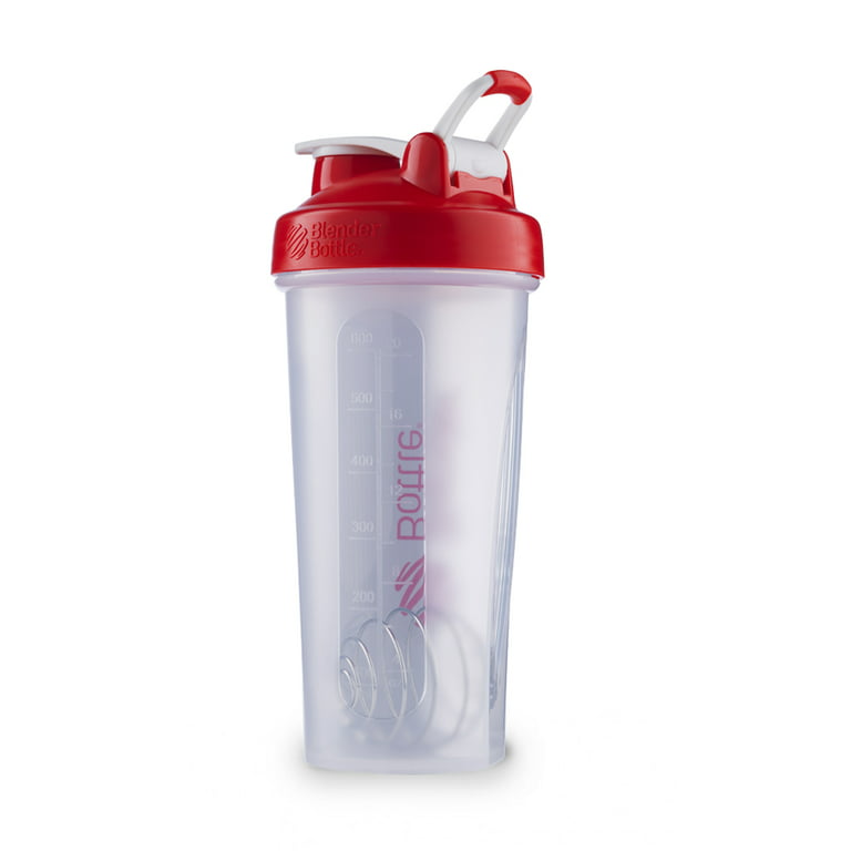 OUT OF STOCK / PRE-ORDER Shaker Bottle Red with Flat Cap 16 / 32 oz
