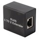 thumbnail image 2 of Ethernet Splitter RJ45 Network Connector Adapter Ethernet Socket Extender SplitterOne to Two Splitter, 2 of 5