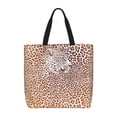 thumbnail image 1 of Easygdp Leopard Brown Bolsa Tote para Mujer, Bolso de Hombro para Trabajo, Playa, Viajes, Compras y Supermercado, 1 of 7