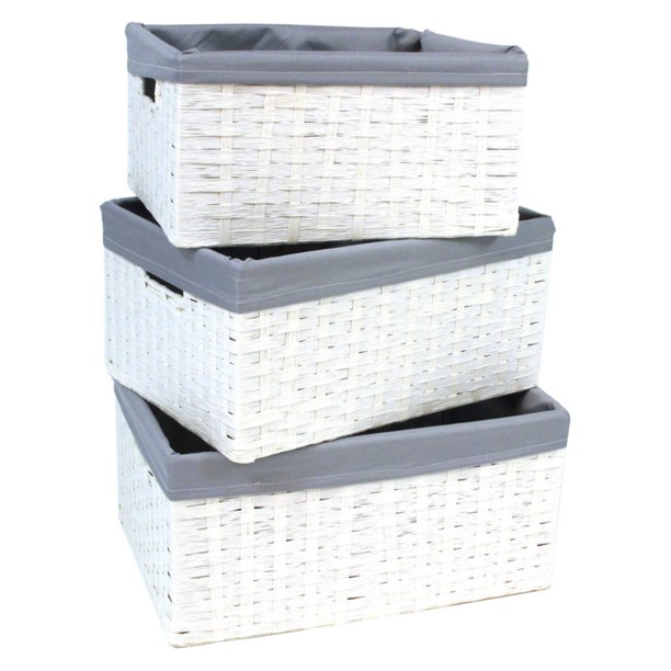 W C Redmon Three Piece Basket Set