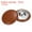 Alloy Orange, variant on Uxcell 15 Pcs 44L Leather Covered Button 28mm Metal Shank Round Sewing Buttons for Suits Dress Blouses Alloy Orange