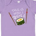 thumbnail image 4 of Inktastic This is How I Roll Cute Sushi Boys or Girls Baby Bodysuit, 4 of 5