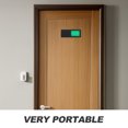 thumbnail image 3 of WEUVEB 2Ud Señal Para Puerta De Ocupado Vacante En Plástico ABS Resistente Y Autoadhesiva, 3 of 8