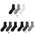 thumbnail image 3 of Guardurnaity Calcetines cómodos para hombre talla 43 Calcetines de algodón para hombre talla 43 Medias P117Negro+Gris+Blanco, sacos P117 (Unisex 39-45), 3 of 6
