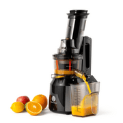 VENTRAY 809 Big Feeding Mouth, Large Chute, Masticating Juicer Black