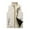 Khaki, variant on LYXSSBYX Plus Size Winter Coats for Women Clearance Women's Casual Warm and Windproof Collar Short Hooded Down Cotton