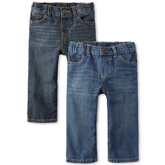Jeans The Children's Place para bebés y niños pequeños, paquete de 2 unidades