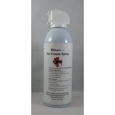 PF-65 MULTI-USE Pet Freeze with finger trigger, Application straw. Freezes, and removes. | USA FREEZE 3.5oz.