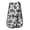Black and White Paisley, variant on Dailycode Double Sided Oven Mitt with Loop Heat Resistant Kitchen Long Potholders 7" x 35" Minimalistic Colorful Leopard