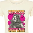 thumbnail image 3 of Janis Joplin - Janis Drawing - Juniors Fitted Graphic T-Shirt, 3 of 5