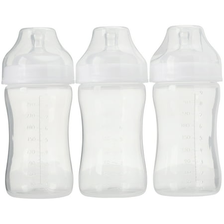 Parent's Choice™ Medium Flow Wide Neck 3-9 oz. Plastic Bottles