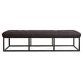 thumbnail image 4 of Serta Danes Tufted Bench with Iron Legs, 4 of 7