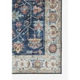 thumbnail image 2 of Momeni Karachi Polyester with Non-Skid Backing Area Rug, Navy, 2'3" X 8' Runner, 2 of 3