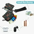 thumbnail image 2 of Women's Coin Purses Keychain Wallet Mini Zip Dual Pouch Wristlet Portable Coin Purse Small Wallets For Travel Sports Outdoors Cute Cow Cartoon, 2 of 6